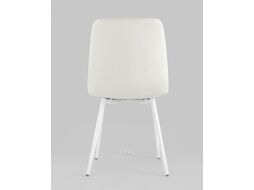 Стул Stool Group Oliver (экокожа белый/белые ножки)