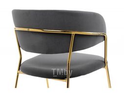 Стул Woodville Kamelia / 15320 (gold/gray fabric)