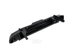Бампер силовой задний Toyota Land Cruiser 200 2012-2015 с квадратом под фаркоп и фонарями Риф RIF200-22150