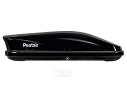 Бокс автомобильный на крышу PYTHON 450L черный глянец, двусторонний PENTAIR PT-5810XLB