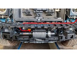 Площадка под лебёдку в штатный бампер Toyota Land Cruiser Prado 250 Риф RIF250-30000