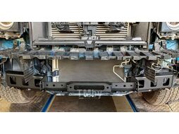Площадка под лебёдку в штатный бампер Toyota Land Cruiser Prado 250 Риф RIF250-30000