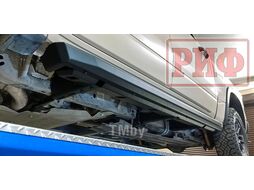 Пороги силовые алюминиевые для Dodge Ram Rebel 2019+ Риф RIFDR1-40700