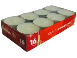 Набор свечей Bolsius Maxi Lights на 9 часа горения (16шт)