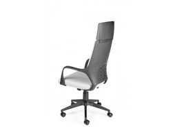 Кресло офисное Norden IQ / CX0898H-1-53 (черный пластик/серая ткань)