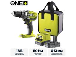 Дрель-шуруповерт RYOBI R18DD3-120S