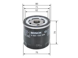 Фильтр масляный Alfa,Fiat,Lancia,Seat BOSCH 0451103349