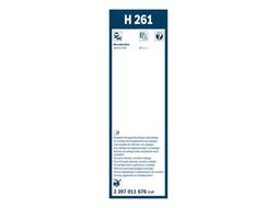 Щетка стеклоочистителя 1шт. H261 (задняя, Plastic) 260mm Mercedes B-Class [246] BOSCH 3397011676