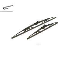 Комплект щеток стеклоочистителя 2шт. Twin 534 530/380mm DAEWOO Matiz 98- HONDA Jazz II 02- TOYOTA Yaris 99- VW Fox 05- BOSCH 3397010271