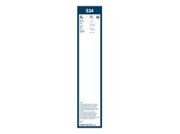 Комплект щеток стеклоочистителя 2шт. Twin 534 530/380mm DAEWOO Matiz 98- HONDA Jazz II 02- TOYOTA Yaris 99- VW Fox 05- BOSCH 3397010271