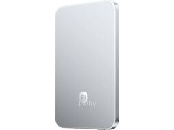 Внешний аккумулятор 5000мАч Xiaomi UltraThin Magnetic Power Bank BHR08Z2GL, серебристый