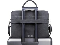 Сумка для ноутбука Defender Trendy 15-16 PU кожа черный, карман,(26130)