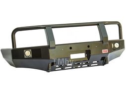 Бампер силовой передний Mazda B2500/Ford Ranger 1998-2006 с доп. фарами и защитной дугой Риф RIFB25-10350