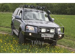 Бампер силовой передний Mazda B2500/Ford Ranger 1998-2006 с доп. фарами и защитной дугой Риф RIFB25-10350