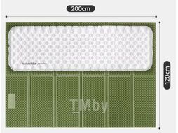 Коврик туристический двойной 200х120х1.8 см. IXPE, зеленый Naturehike CNK2450WS044-DGR18