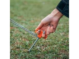 Колышки для палатки оцинкованная сталь (2 шт.) 25 см, оранжевые Naturehike NH21YW133-OR