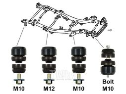 Лифт кузова Suzuki Jimny 25 мм лайт 1998-2019 г.в. Tuning4WD KTBY-2577