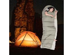 Мешок спальный Envelope M180, (190+30)х80 см, (правый) (ТК: +12C), серый Naturehike NH20MSD02-GM180
