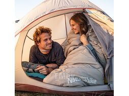 Мешок спальный Envelope M180, (190+30)х80 см, (правый) (ТК: +12C), серый Naturehike NH20MSD02-GM180