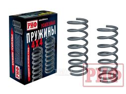 Пружины задние усиленные SsangYong Kyron, Rexton 2 и 3 лифт 30 мм +75 кг Риф 20-025C