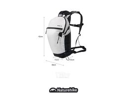 Рюкзак туристический Hydrogen 15 л, белый Naturehike CNK2300BB012-15WT