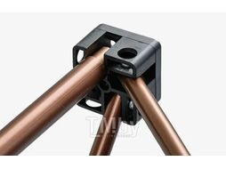 Стол туристический алюминиевый, 69,5х69,5х56 см, складной, серый Naturehike NH16Z016-L-BTI