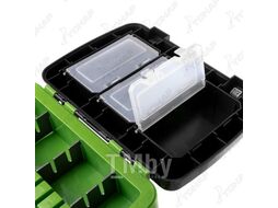 Ящик рыболовный зимний FishBox (10л) зеленый Helios 156316