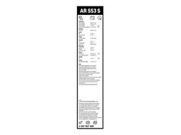 Комплект щеток стеклоочистителя 2шт. AerotwinRetro AR553S 550/340mm (крепл. крючок) CHEVROLET Matiz 05-,GEELY CK 05-,HYUNDAI Getz 02-,NISSAN Juke 10-,Pixo 09-,SUZUKI Alto V 09- BOSCH 3397007589