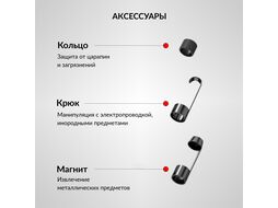 Видеоэндоскоп WIFI 2 камеры, 3.5Мп, 2560x1440, 3м, 5.5 мм зонд iCartool IC-V803-3