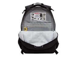 Школьный рюкзак Grizzly RG-569-1 (черный/белый)