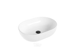 Умывальник со смесителем Lauter 21836A + Cascade 21СК0655BS + сифон 21635B + дон.клапан 21190B (черный матовый)