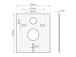Унитаз подвесной с инсталляцией Saniteco KW-99046 + Berges АТОМ 410 040333 (с кнопкой)