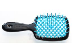 Расческа-массажер Janeke Superbrush Small 71SP234TSE (черный/голубой)