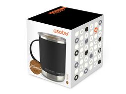 Термокружка ULTIMATE, 360 мл, черная ASOBU SM30.06-BLACK