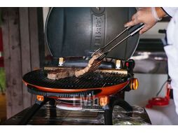 Гриль газовый 800T синий (в комплекте адаптер тип А) O-GRILL 800T_BLUE