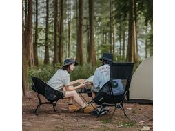 Кресло туристическое Clamshell 001 складное, 55х54х66 см, до 120 кг, черное Naturehike CNK2450JJ018-BS