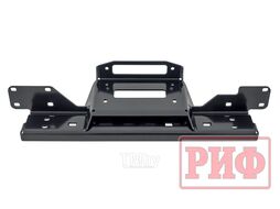 Площадка под лебёдку в штатный бампер Toyota Hilux 2020+ Black Onyx Риф RIFREV-30001