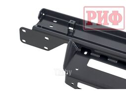 Площадка под лебёдку в штатный бампер Toyota Hilux 2020+ Black Onyx Риф RIFREV-30001
