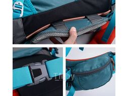 Рюкзак туристический 45 л, черный Naturehike NH18Y045-Q-B