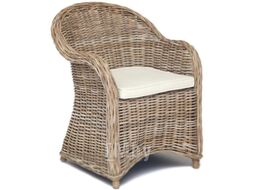 Кресло садовое Tetchair Secret De Maison Maison c подушкой (натуральный/серый)