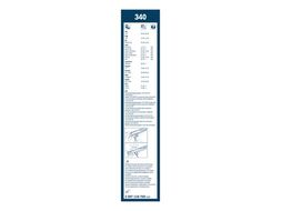 Комплект щеток стеклоочистителя 2шт. Twin 340 340/340mm BOSCH 3397118700