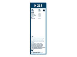 Щетка стеклоочистителя 1шт. задн. Plastic H318 Kia Sorento , Hyundai i30 02.15- 300mm спец.крепл. BOSCH 3397015303