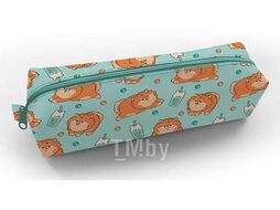Пенал мягкий прямоугольный 210х50х60 "Бабл Шпиц", полиэстер Hatber NPk_61181