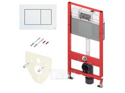 Унитаз подвесной с инсталляцией Saniteco KW-9004W + TECE Kit 9400413