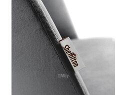 Стул барный Sheffilton SHT-ST35-1/S80-1 (угольно-серый/темный орех/черный)