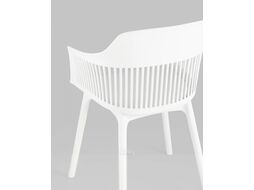 Стул Stool Group Crocus с подушкой (пластик белый)