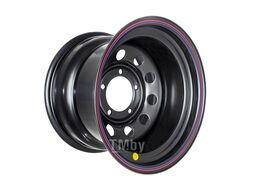 Диск усиленный УАЗ стальной черный 5x139,7 10xR15 d110 ET-44 OFF-ROAD Wheels 1510-53910BL-44