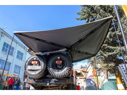 Маркиза автомобильная веерная, безопорная 2,3х2 м (правая) Риф RIFAV042023802