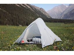 Палатка Cloud Up UL Si 2-местная, алюминиевый каркас, серая Naturehike CNK2450WS017-G2