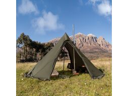 Палатка Pyramid, 2-местная, коричнево-зеленая Naturehike CNK2450WS028-BGR